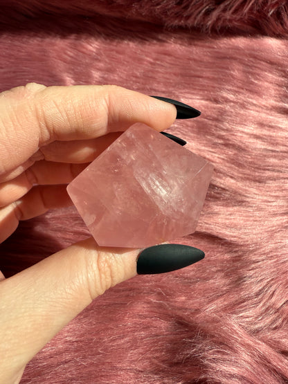 Stunning High Quality Rose Quartz Gusher Freeform