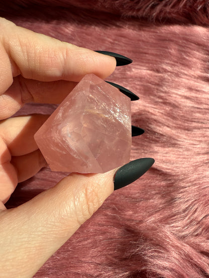 Stunning High Quality Rose Quartz Gusher Freeform