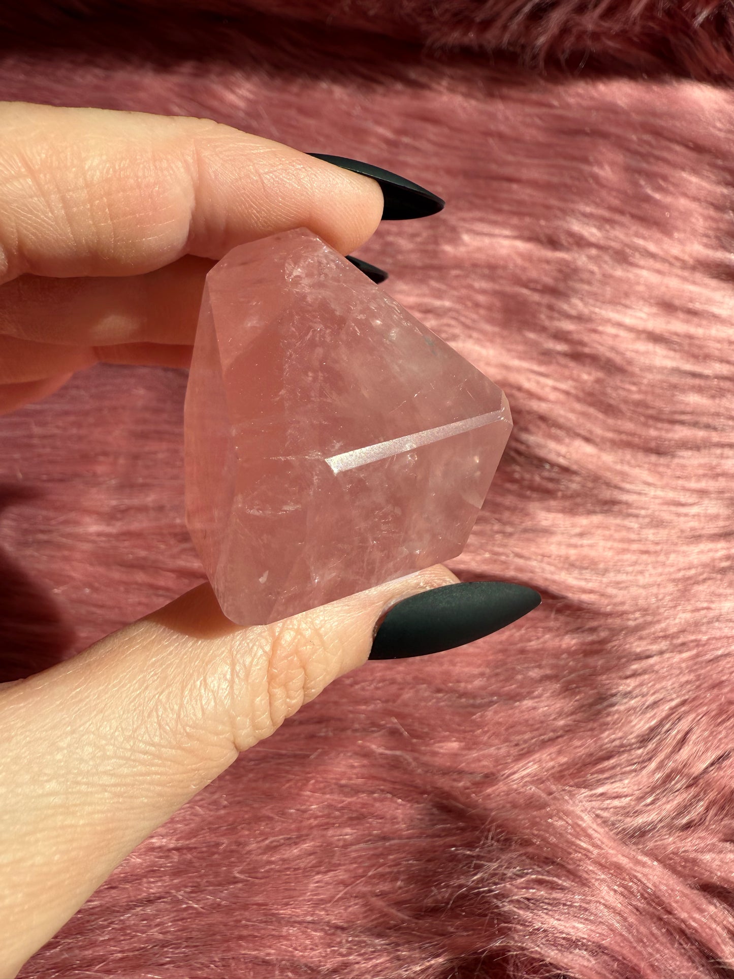 Stunning High Quality Rose Quartz Gusher Freeform