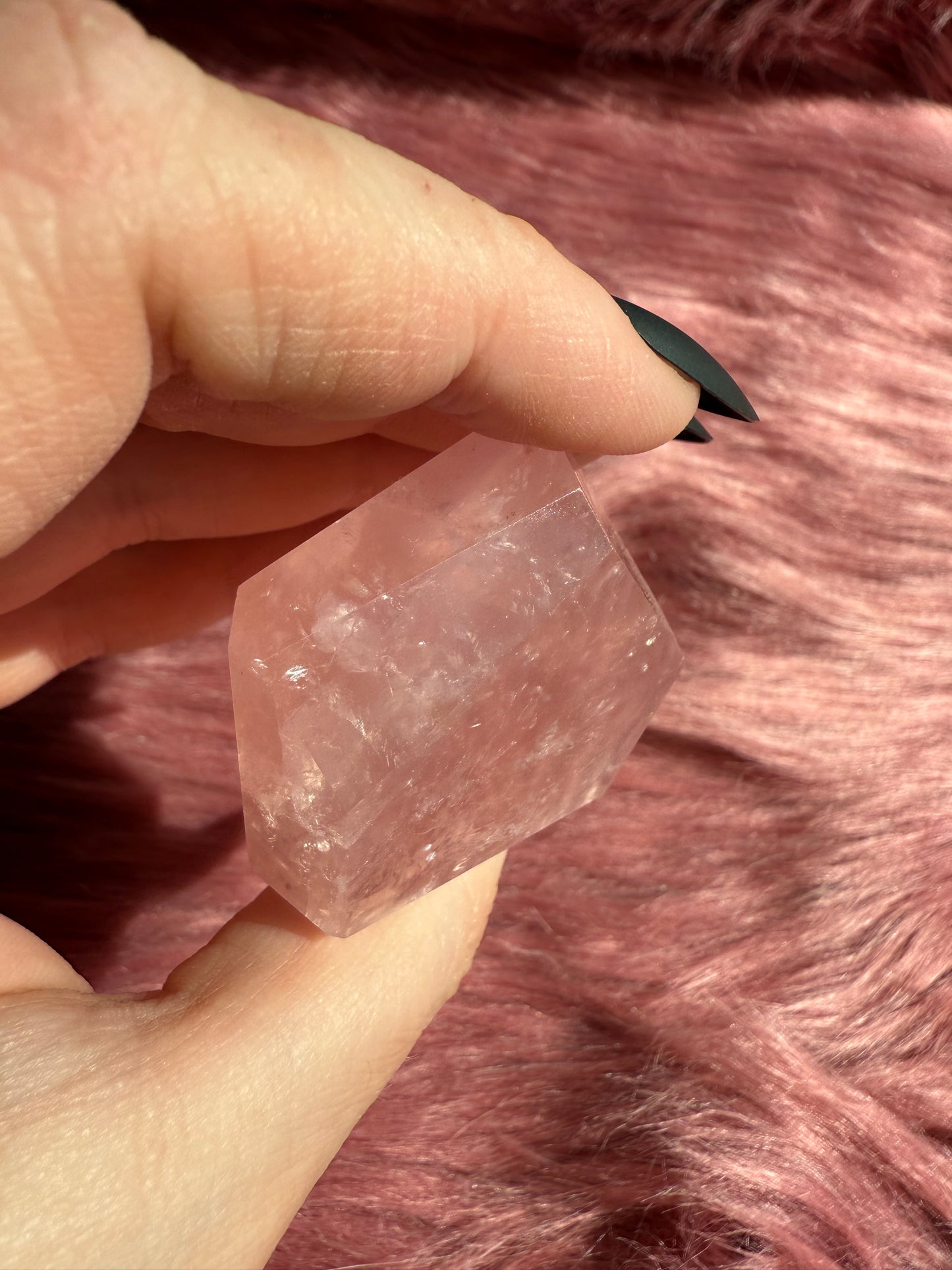 Stunning High Quality Rose Quartz Gusher Freeform