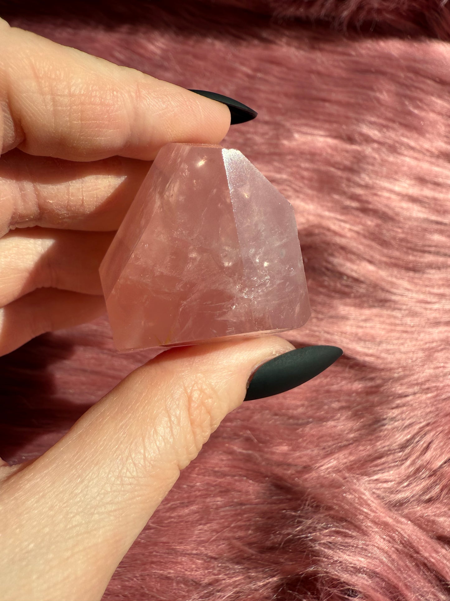 Stunning High Quality Rose Quartz Gusher Freeform