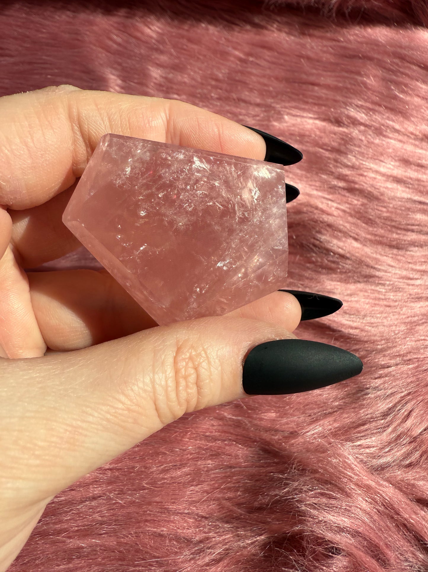 Stunning High Quality Rose Quartz Gusher Freeform