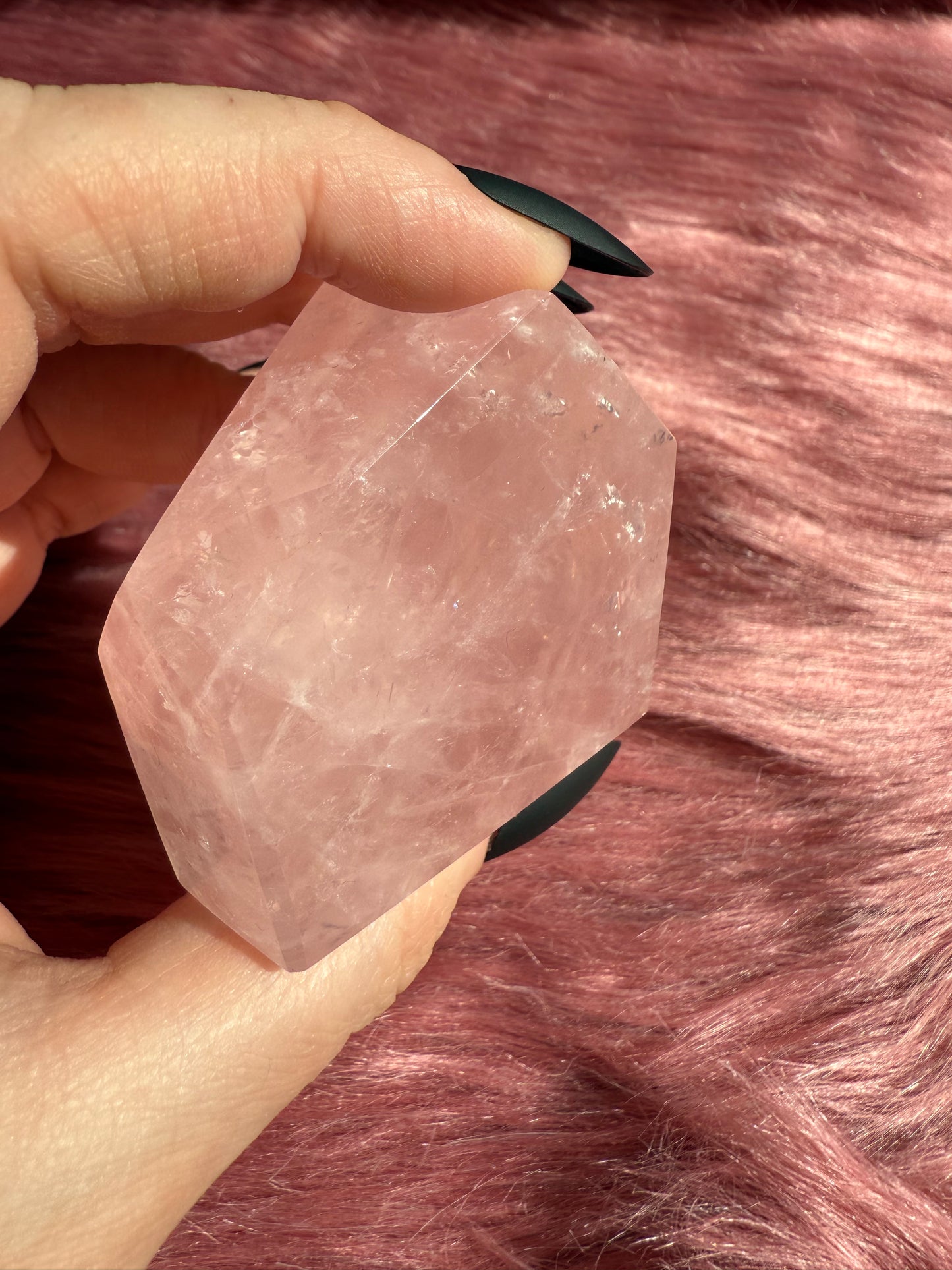 Stunning High Quality Rose Quartz Gusher Freeform