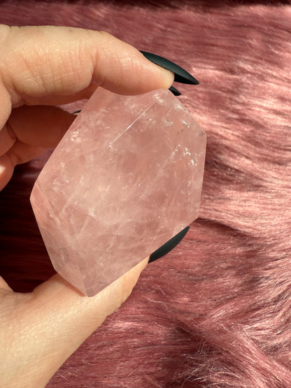Stunning High Quality Rose Quartz Gusher Freeform