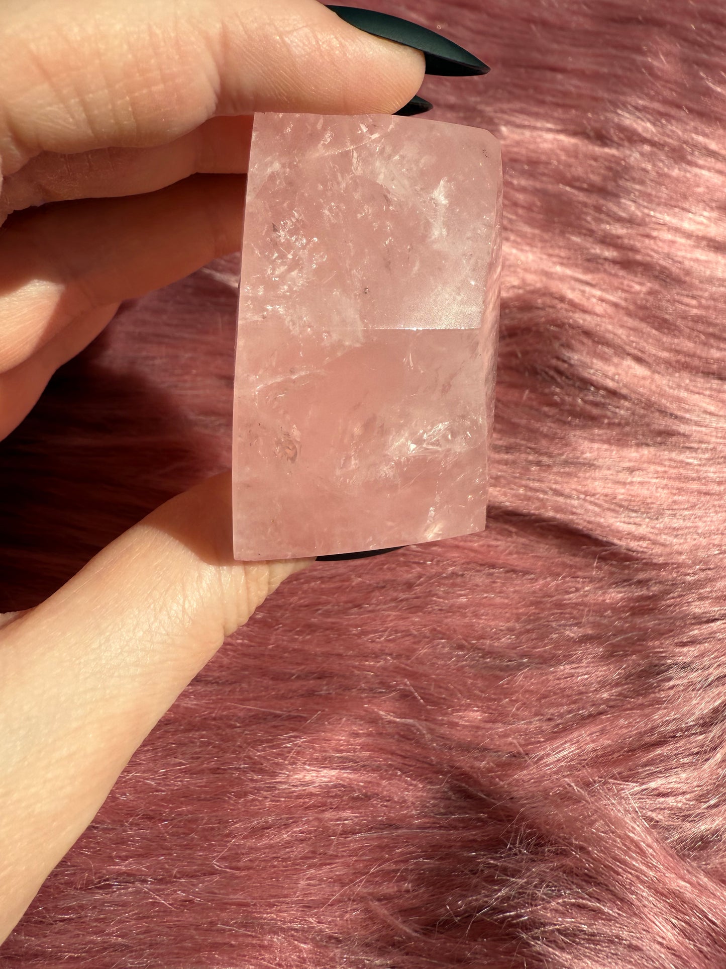 Stunning High Quality Rose Quartz Gusher Freeform