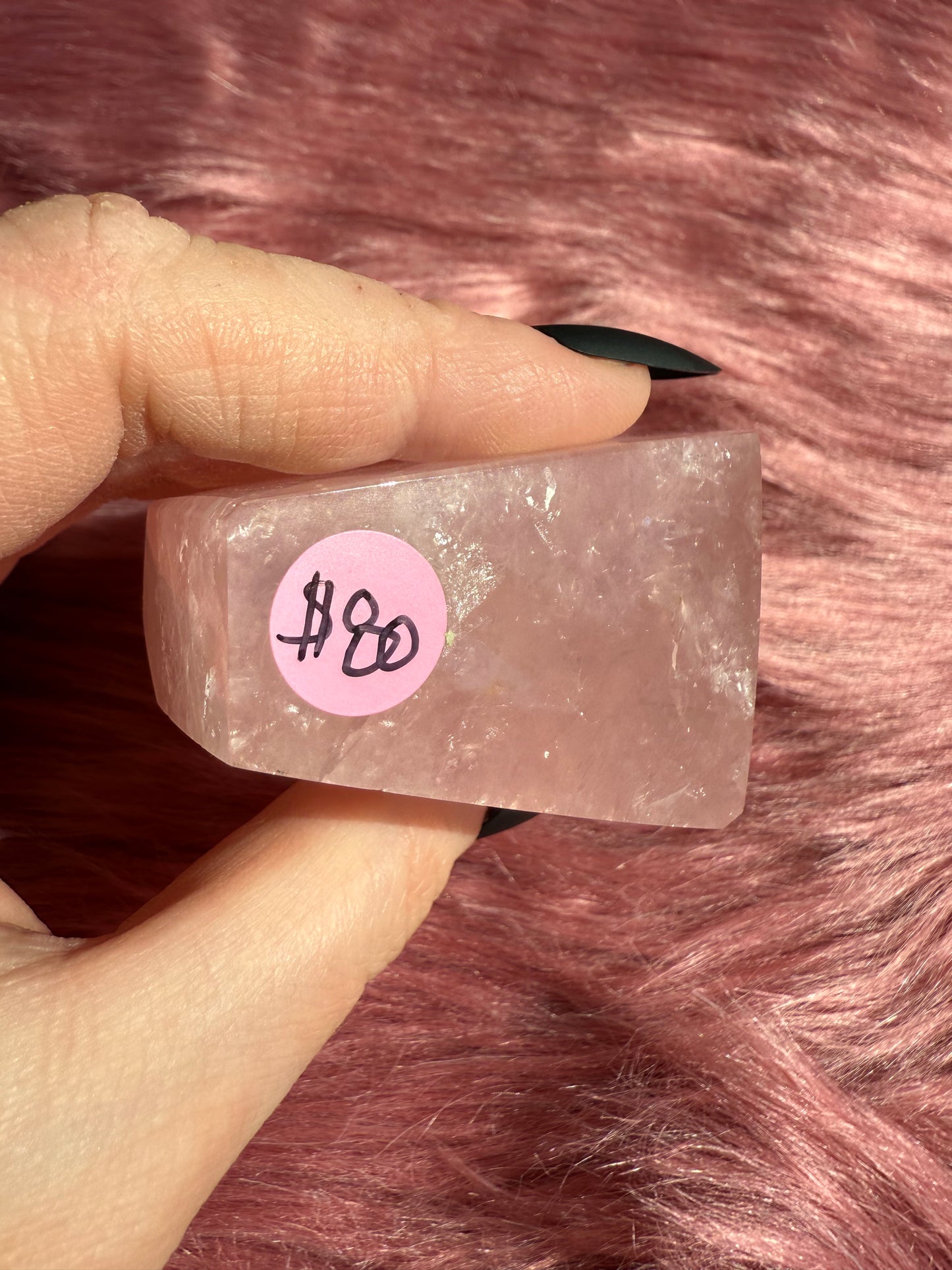 Stunning High Quality Rose Quartz Gusher Freeform