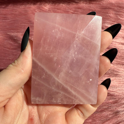 Stunning High Quality Rose Quartz Gusher Freeform