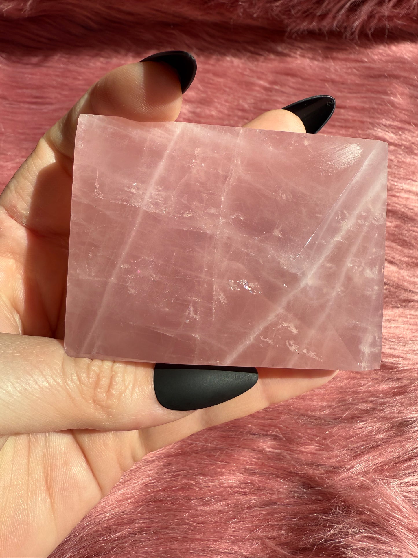 Stunning High Quality Rose Quartz Gusher Freeform