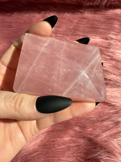 Stunning High Quality Rose Quartz Gusher Freeform