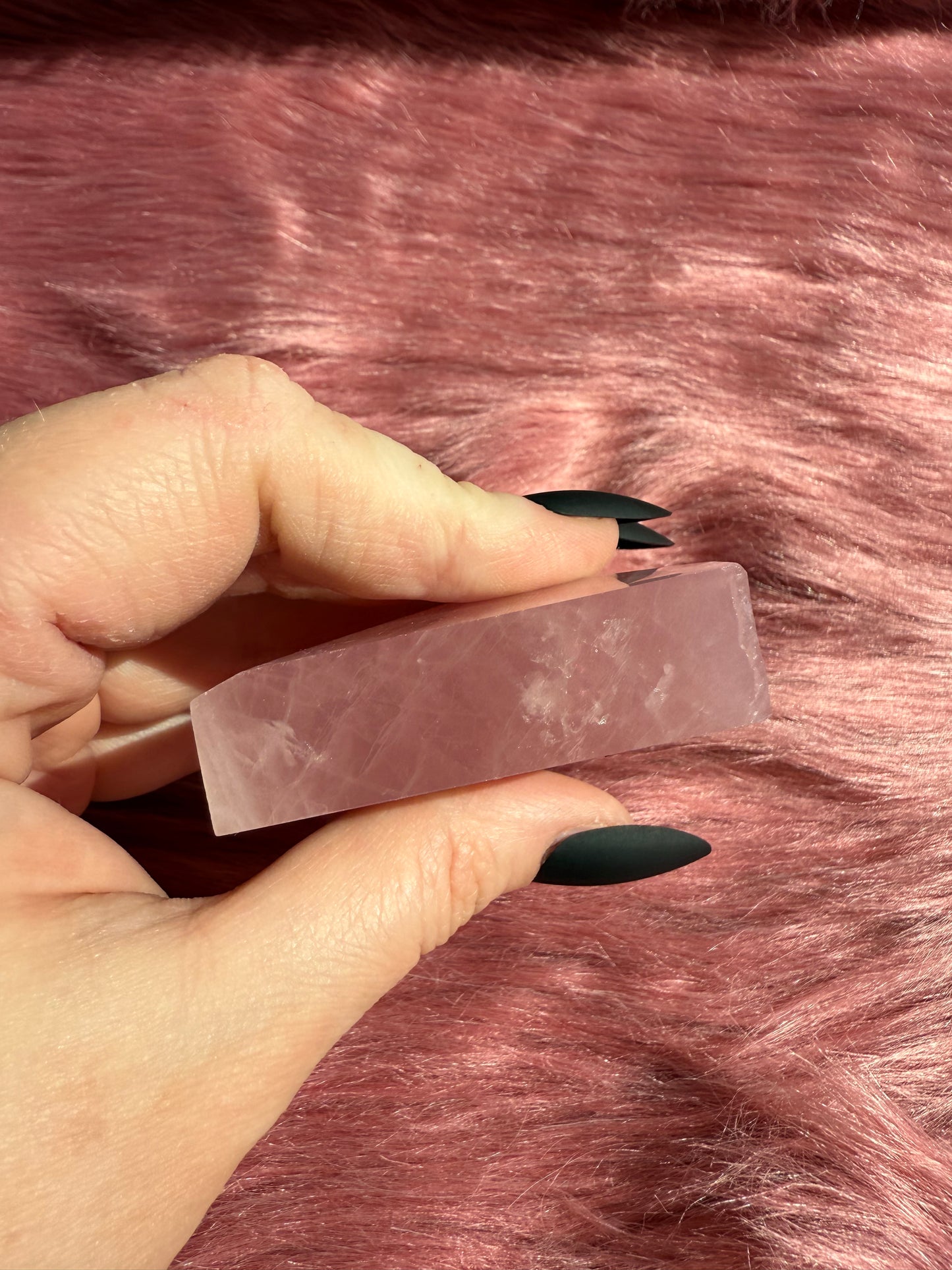 Stunning High Quality Rose Quartz Gusher Freeform