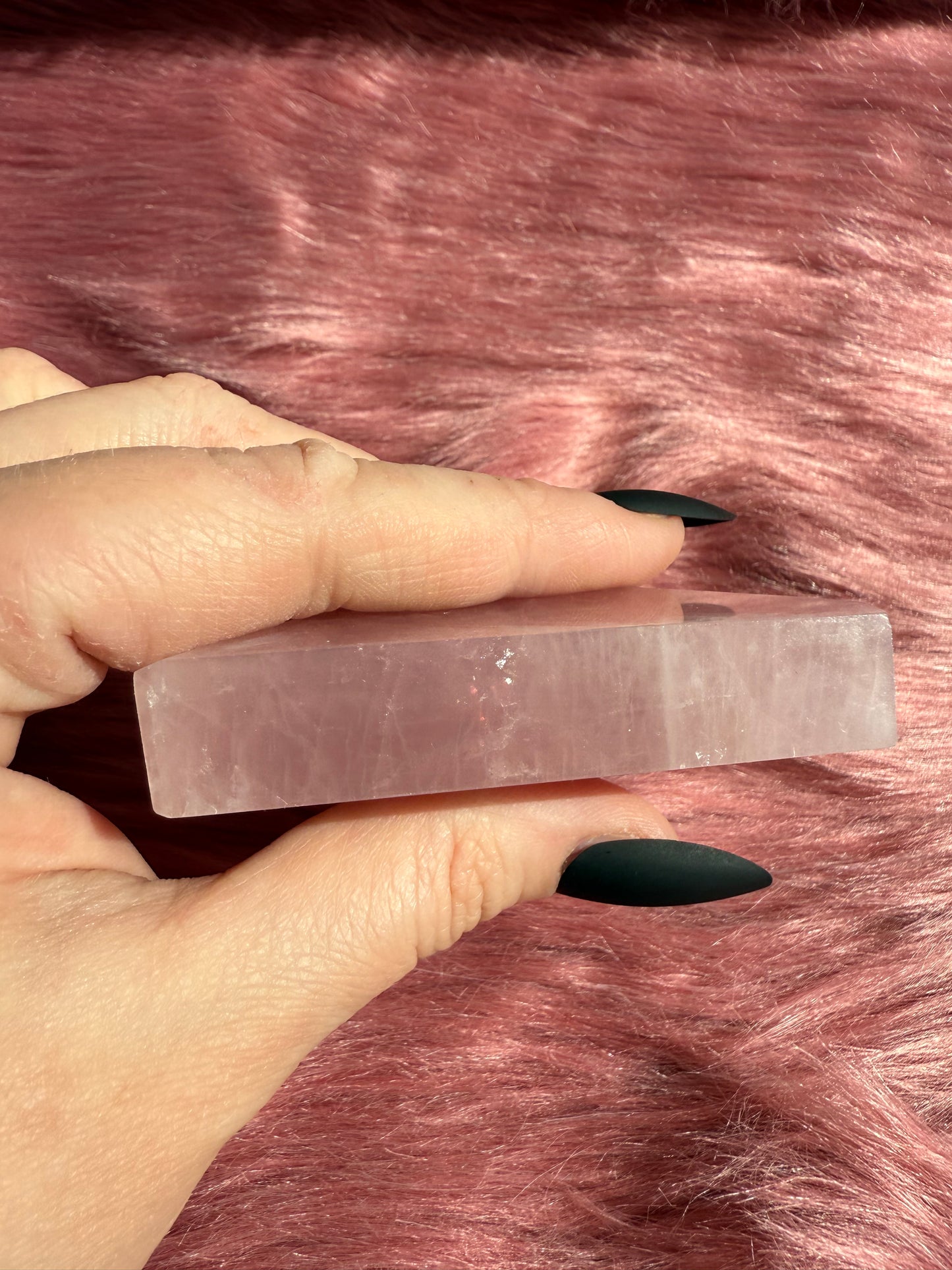 Stunning High Quality Rose Quartz Gusher Freeform