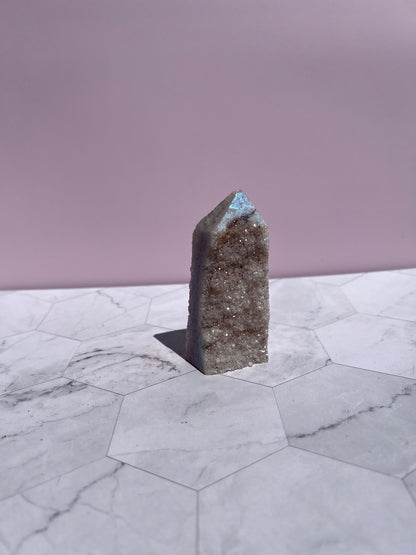 ONE (1) Stunning Aura Quartz Specimen - J