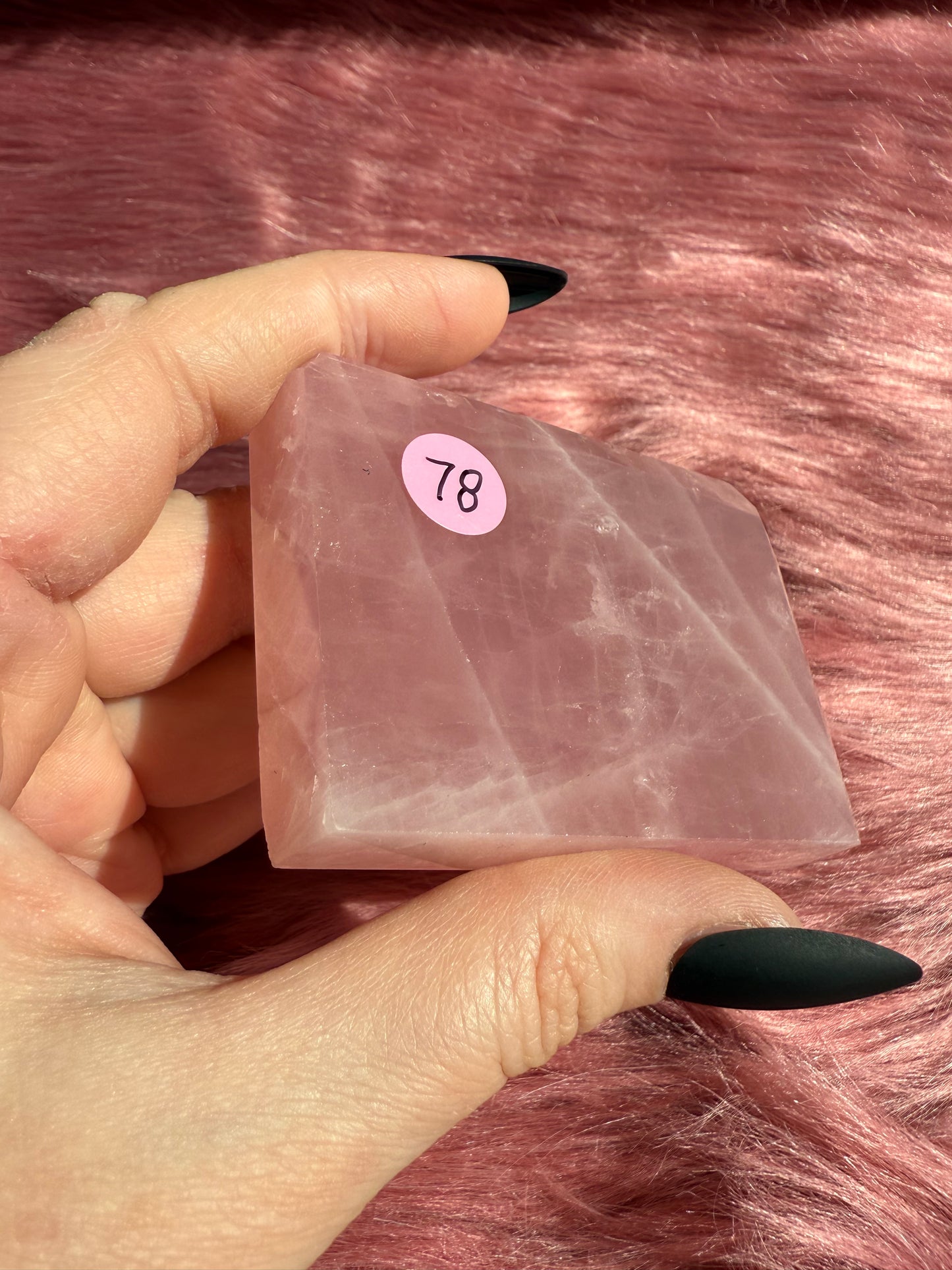 Stunning High Quality Rose Quartz Gusher Freeform