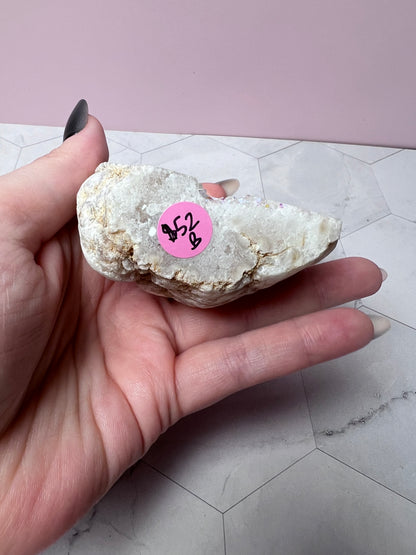 ONE (1) Stunning Aura Geode Specimen - B