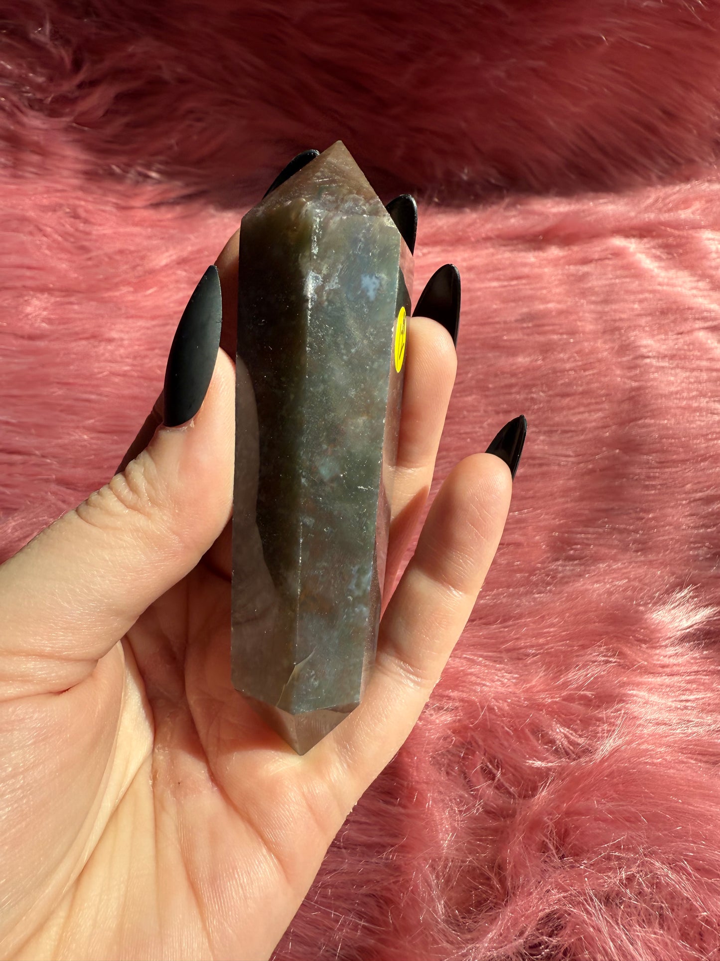 Stunning High Quality Sea Jasper Double Terminated Point - H