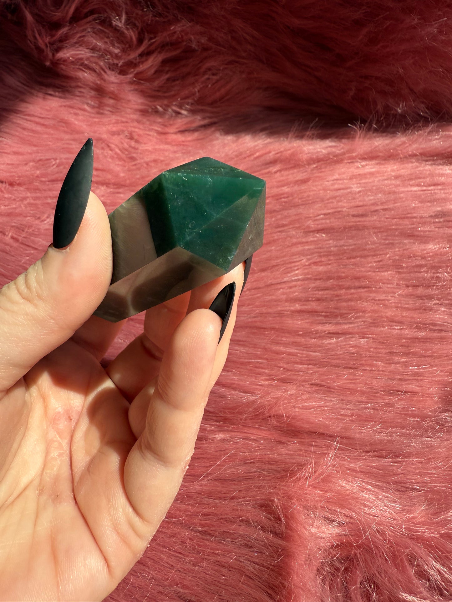 Stunning High Quality Sea Jasper Double Terminated Point - H
