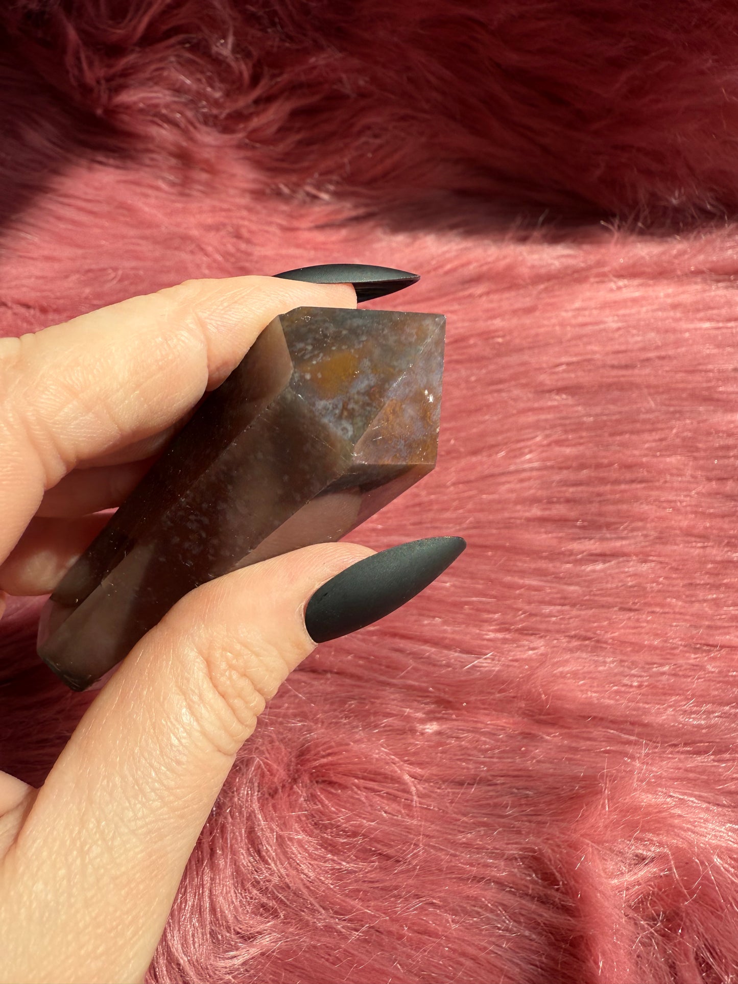 Stunning High Quality Sea Jasper Double Terminated Point - G