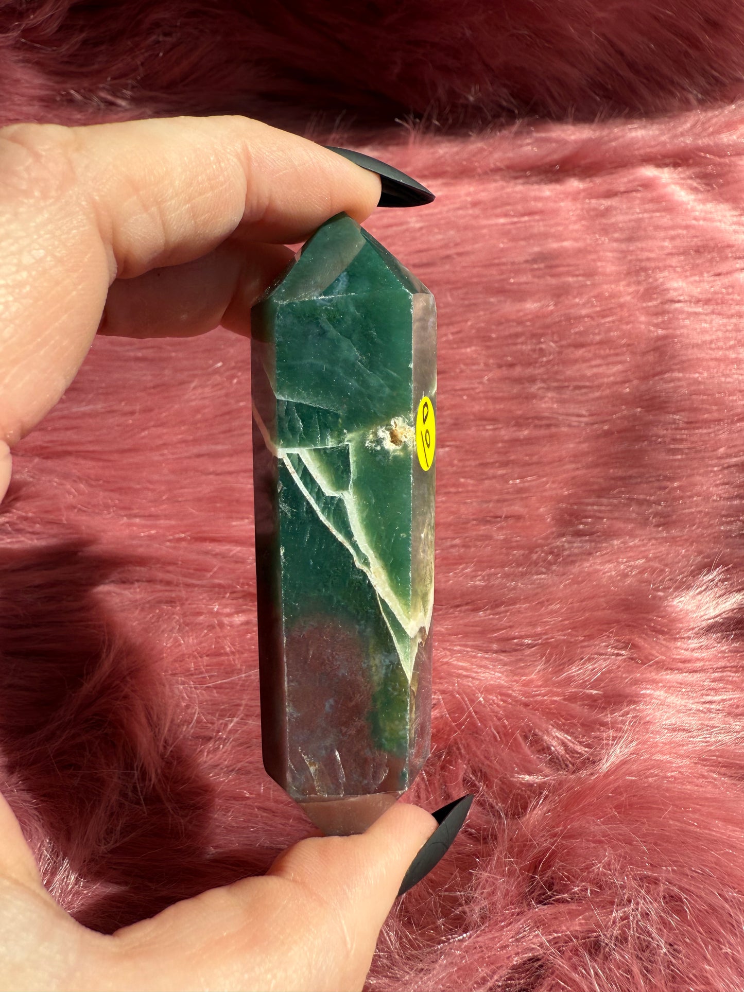 Stunning High Quality Sea Jasper Double Terminated Point - D