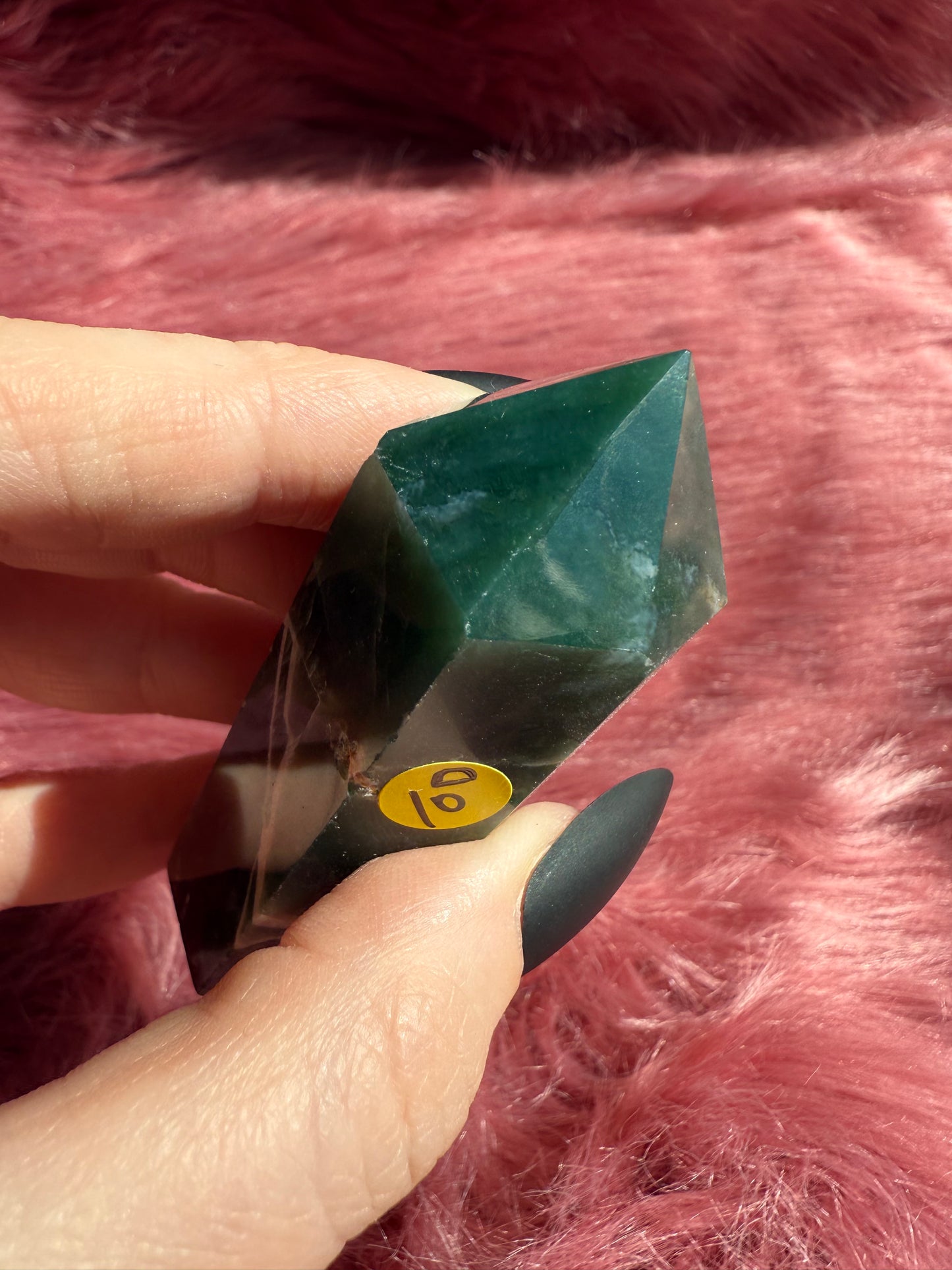 Stunning High Quality Sea Jasper Double Terminated Point - D