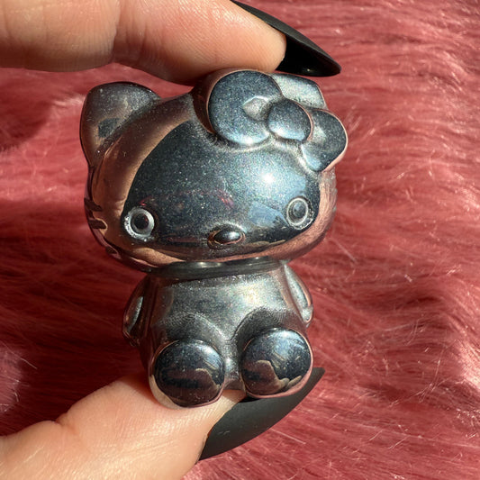Stunning High Quality Small Size Hematite HK Carving