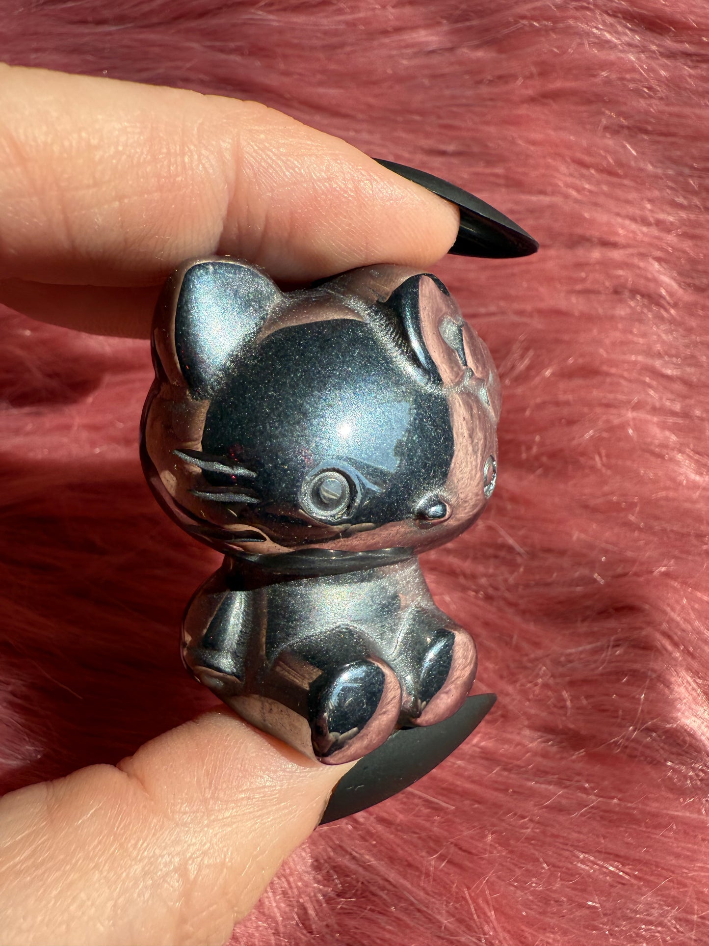 Stunning High Quality Small Size Hematite HK Carving