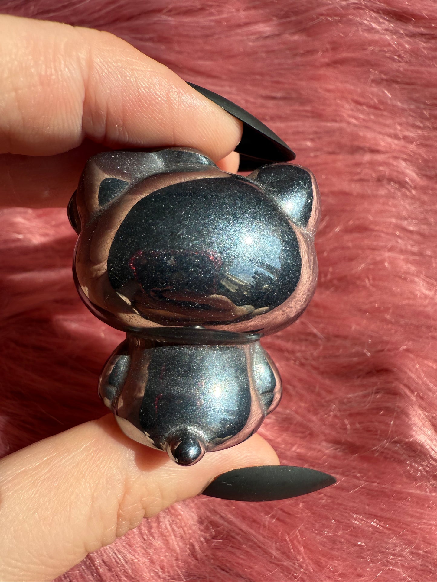 Stunning High Quality Small Size Hematite HK Carving