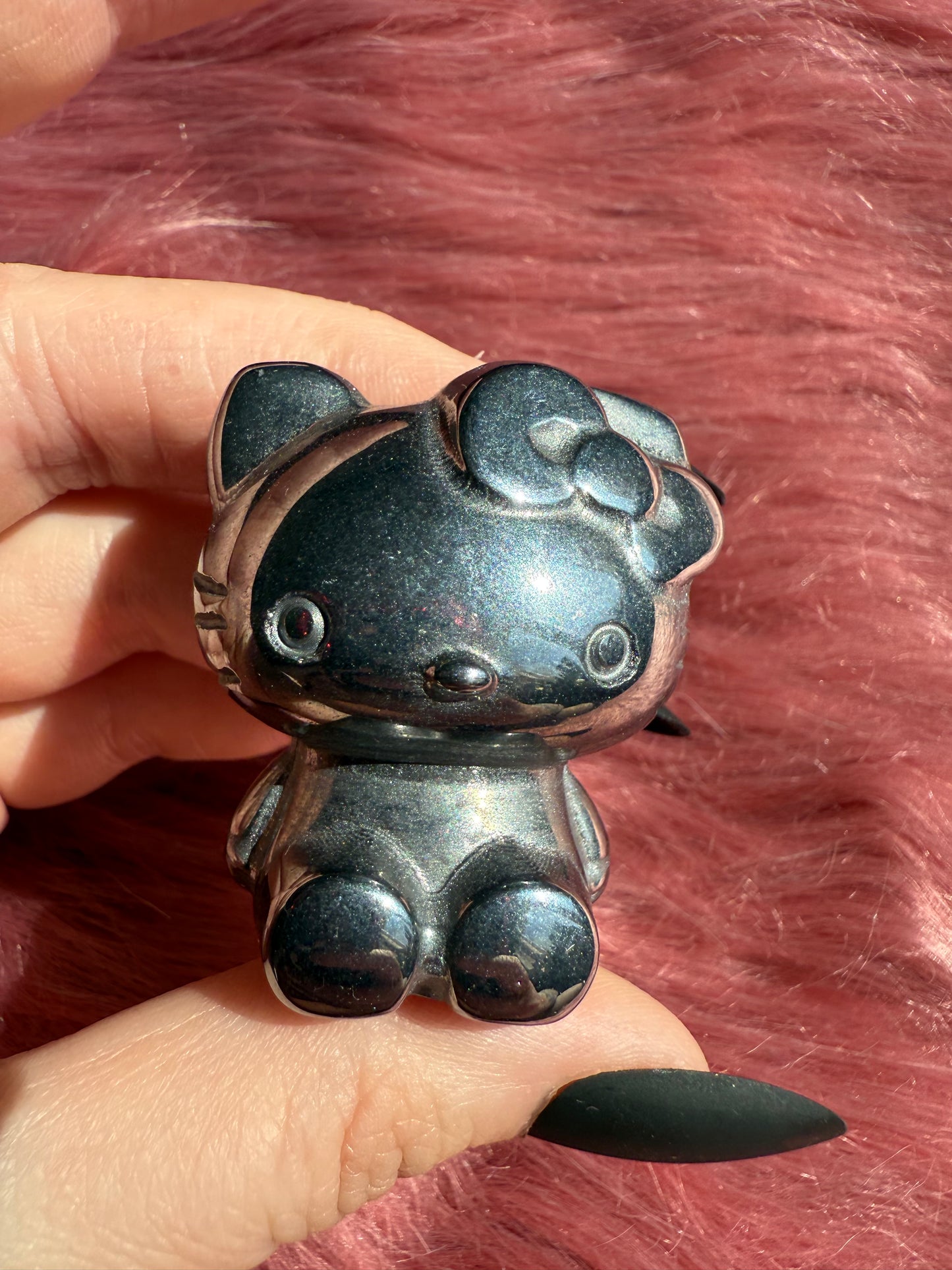 Stunning High Quality Small Size Hematite HK Carving
