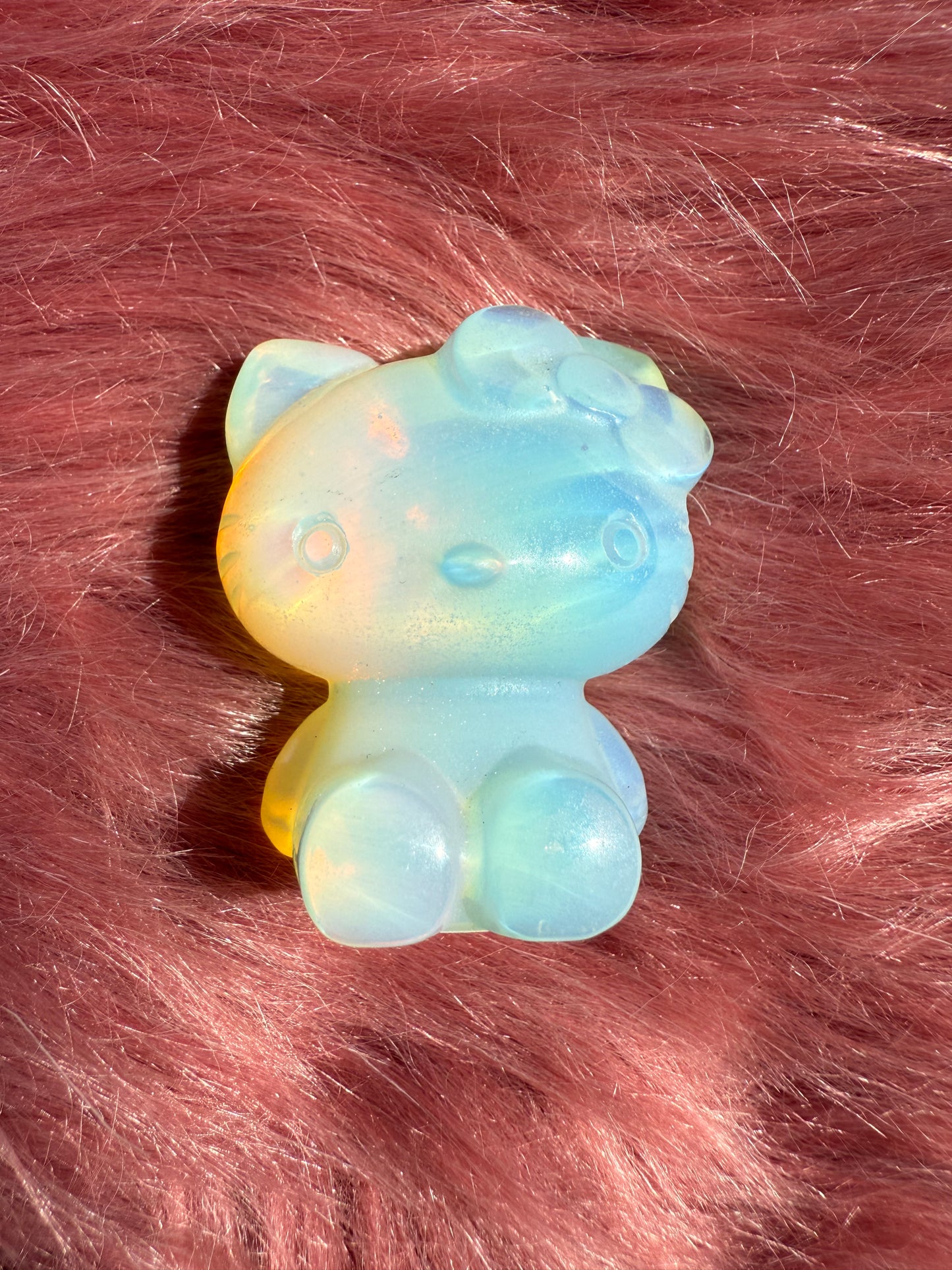 Stunning High Quality Small Size Opalite HK Carving - 40B