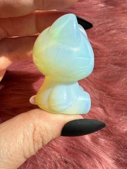 Stunning High Quality Small Size Opalite HK Carving - 40B