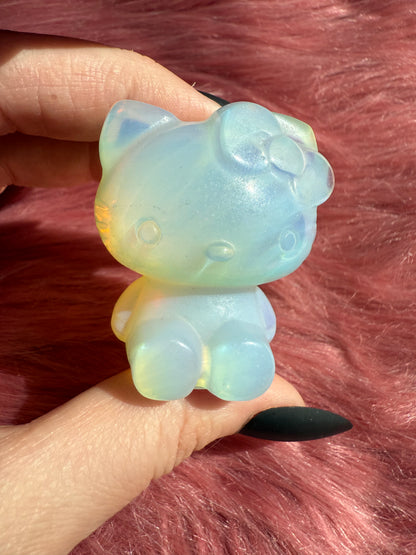 Stunning High Quality Small Size Opalite HK Carving - 40B