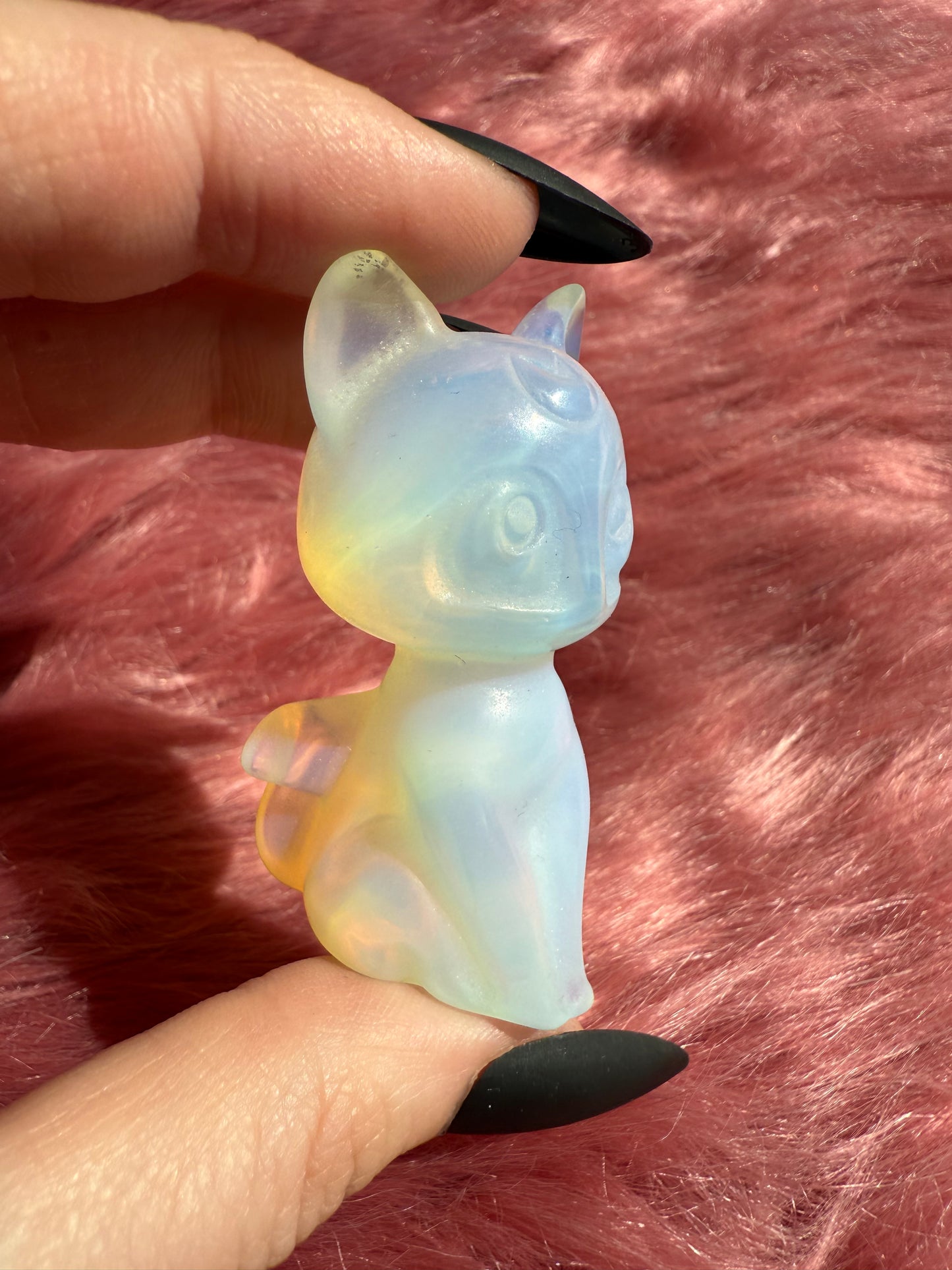 Stunning High Quality Artemis Opalite Carving