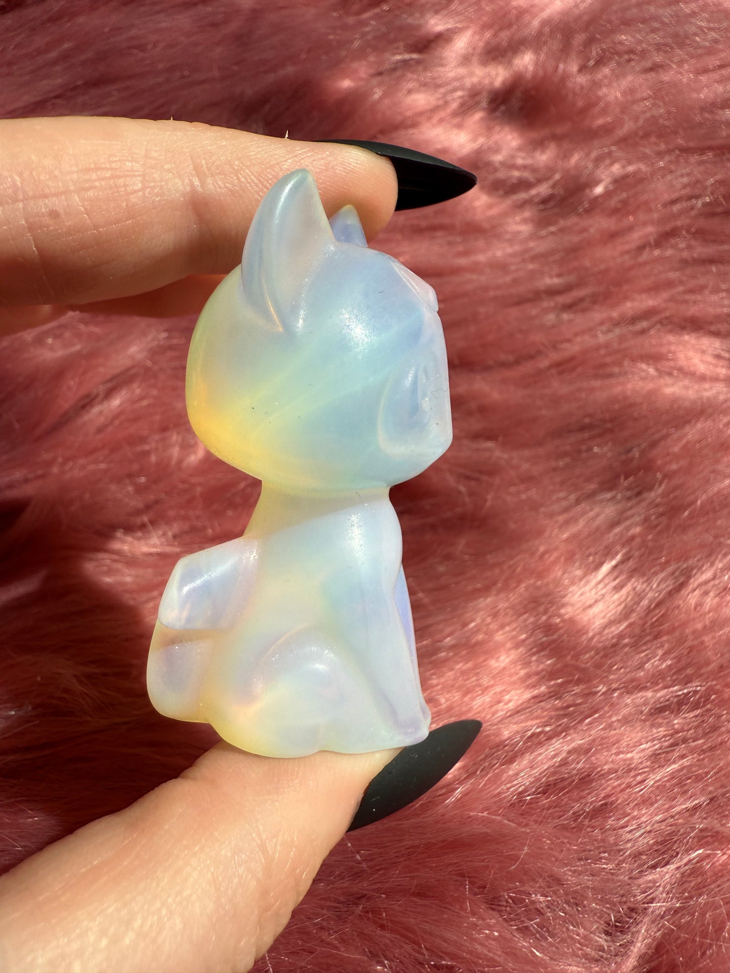 Stunning High Quality Artemis Opalite Carving