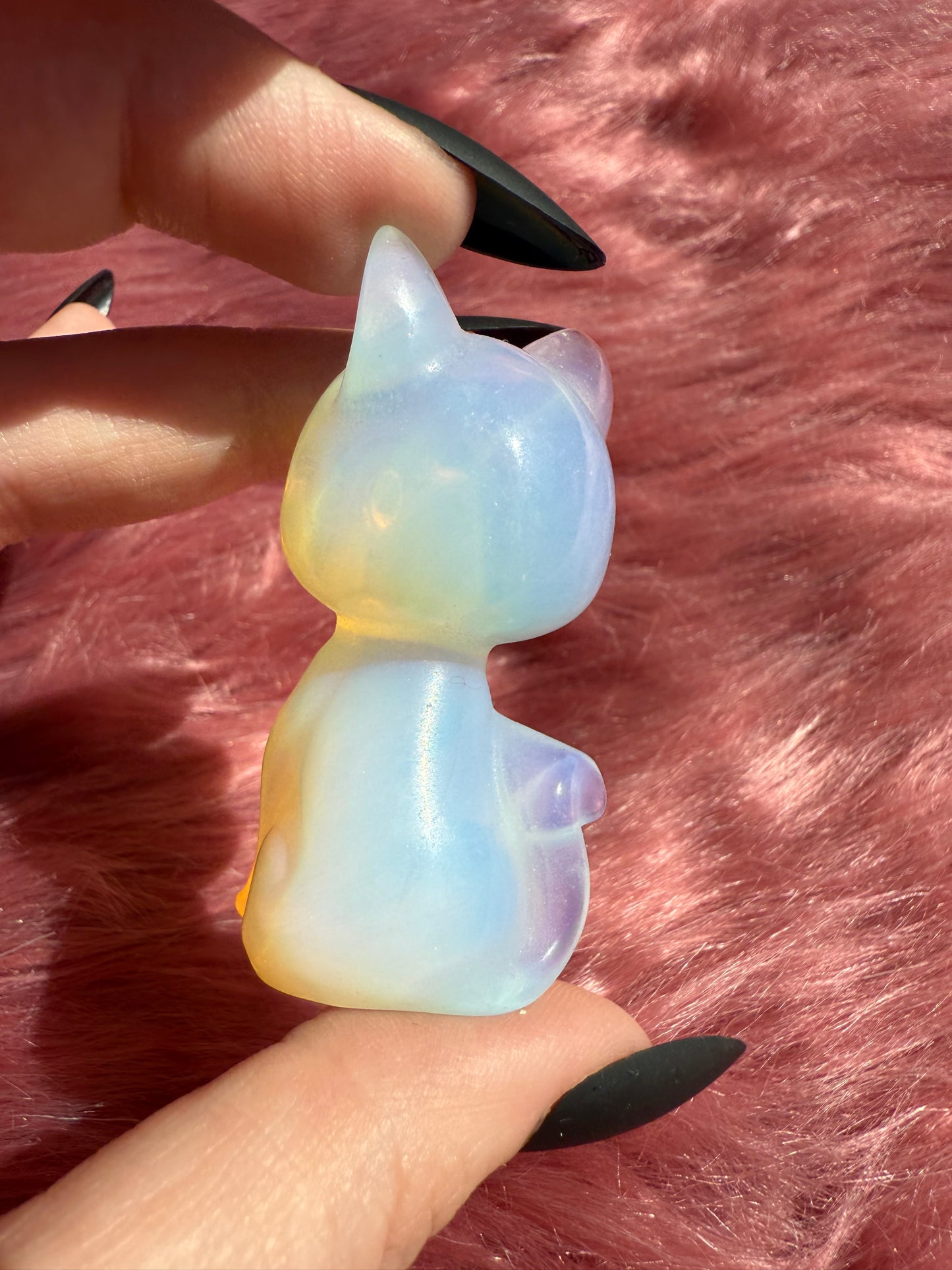 Stunning High Quality Artemis Opalite Carving
