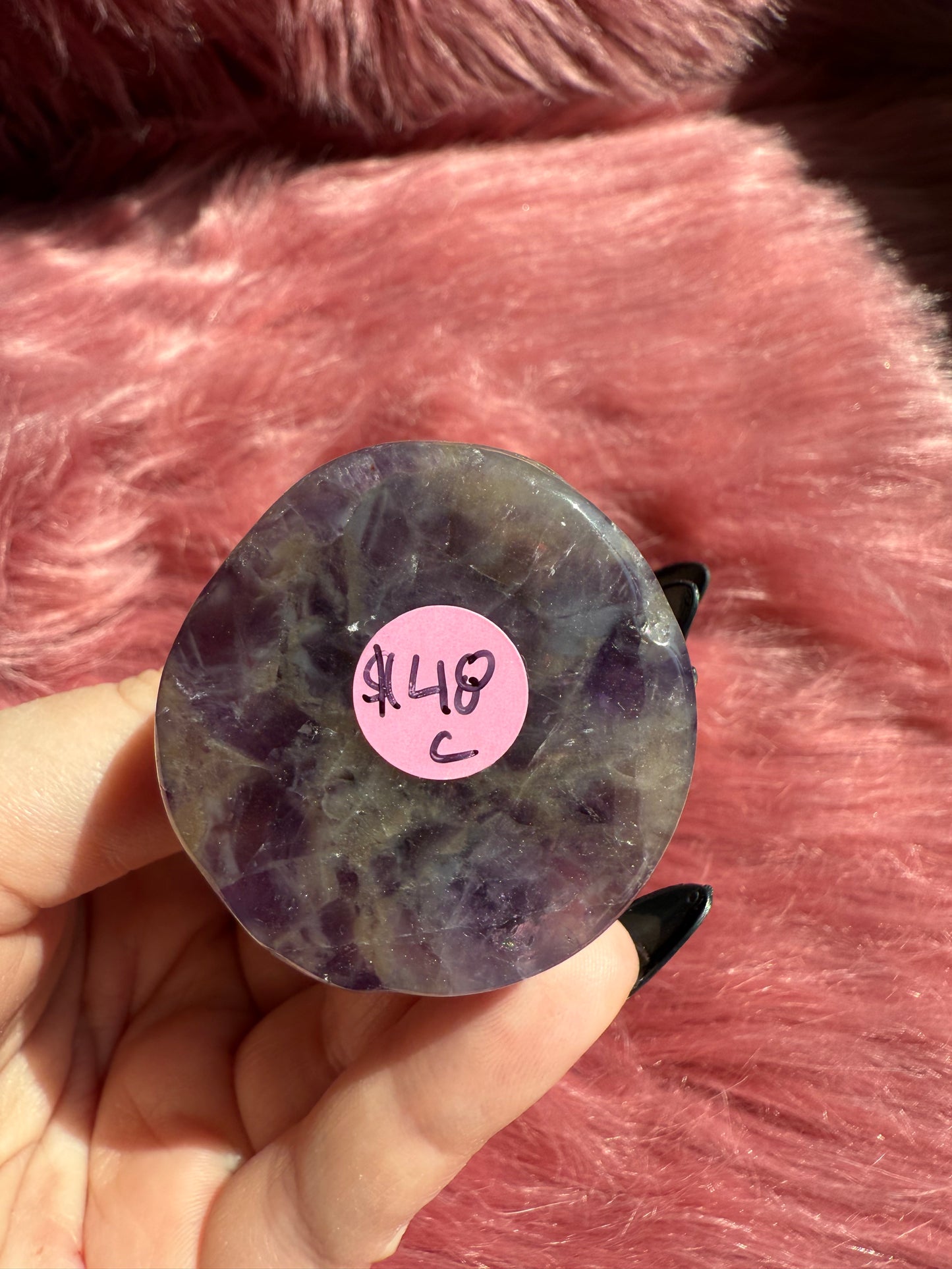 Stunning High Quality Dream Amethyst Moon Princess Carving