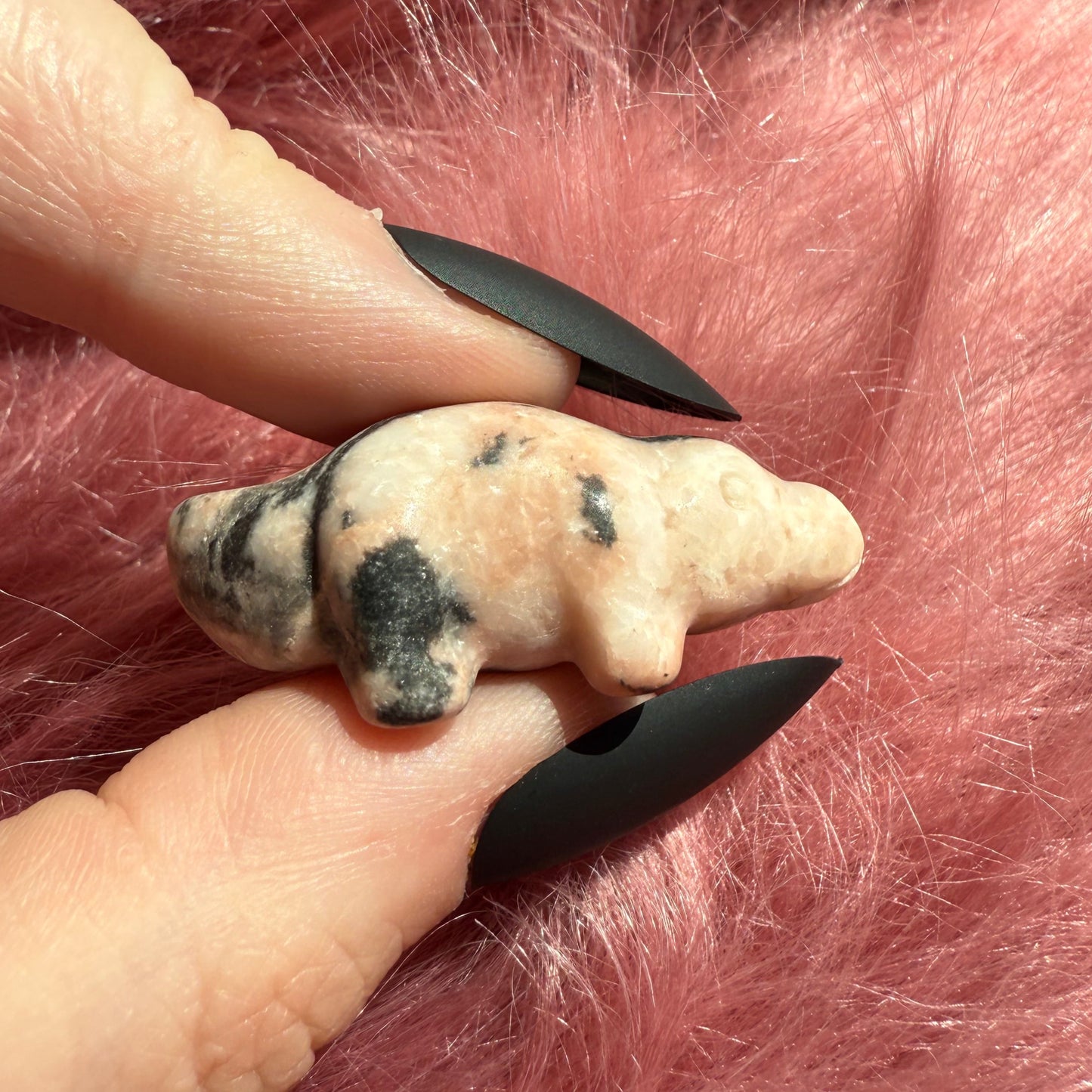 Stunning High Quality Mini Crystal Carving - Platypus