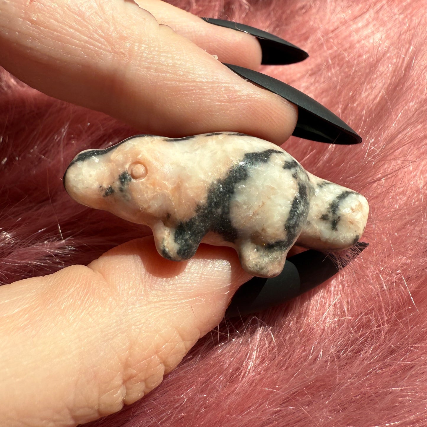Stunning High Quality Mini Crystal Carving - Platypus