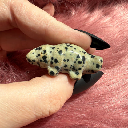 Stunning High Quality Mini Crystal Carving - Platypus