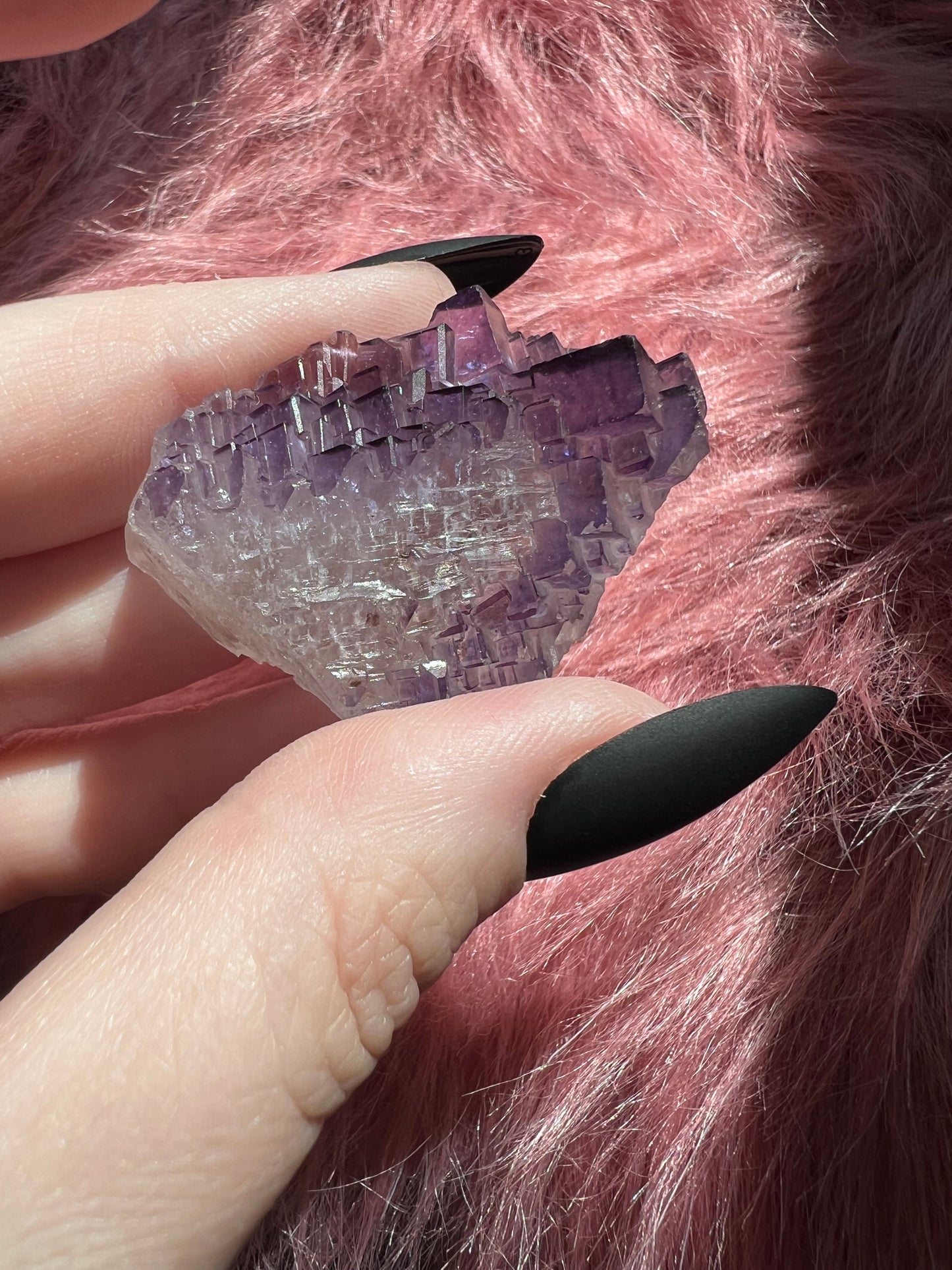 ONE (1) Stunning Fluorite Specimen with Case