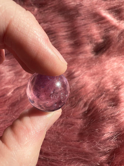 ONE (1) Stunning Amethyst Mini Sphere - Intuitively Picked