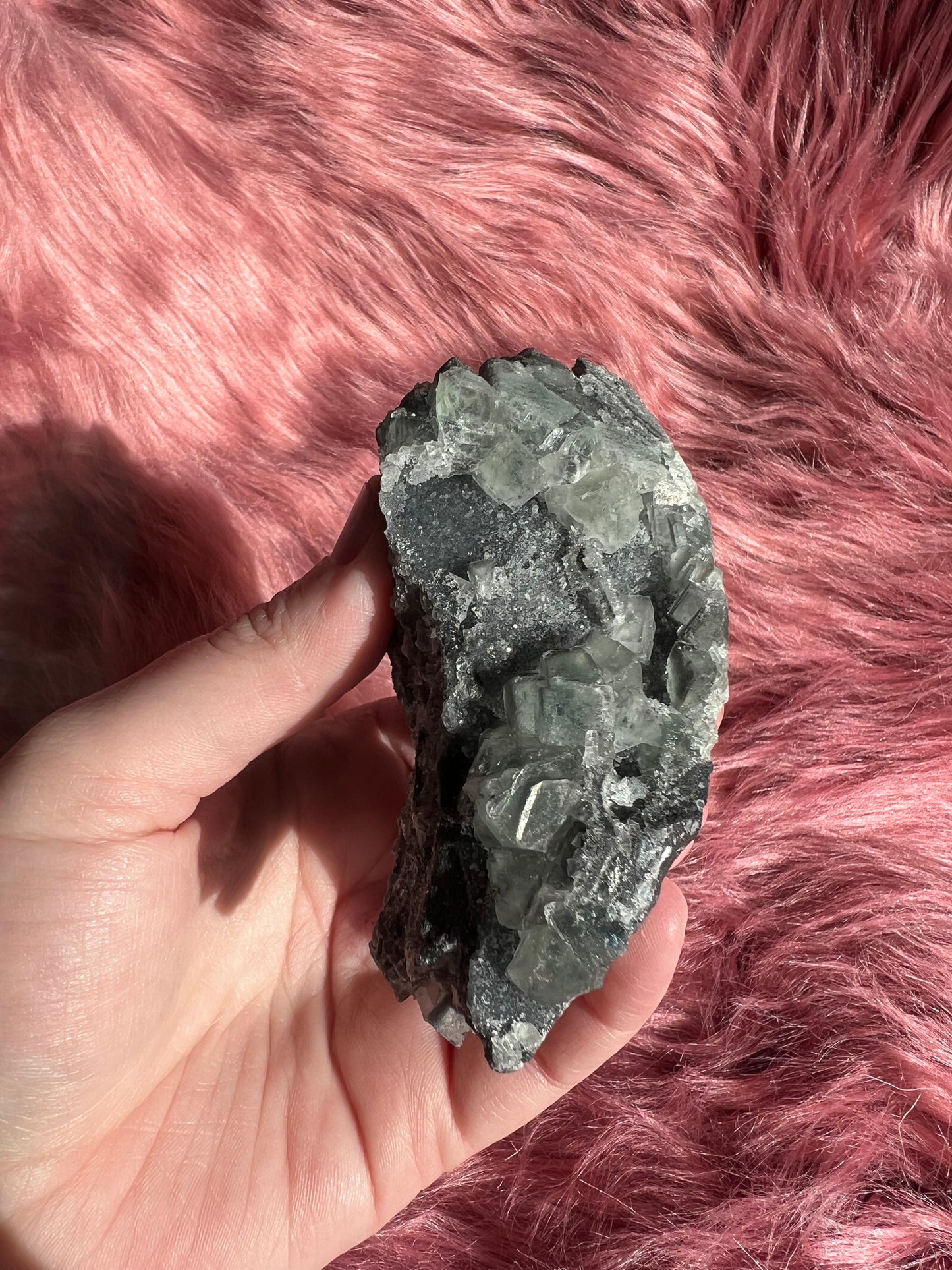 Stunning Black Fluorite Specimen