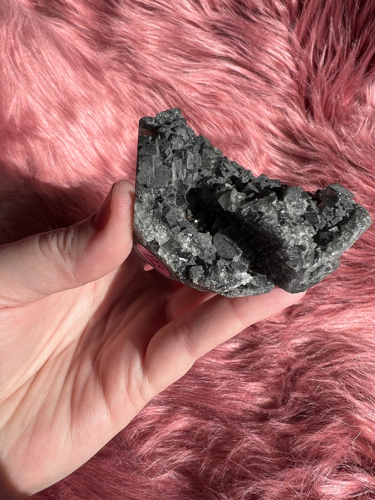 Stunning Black Fluorite Specimen