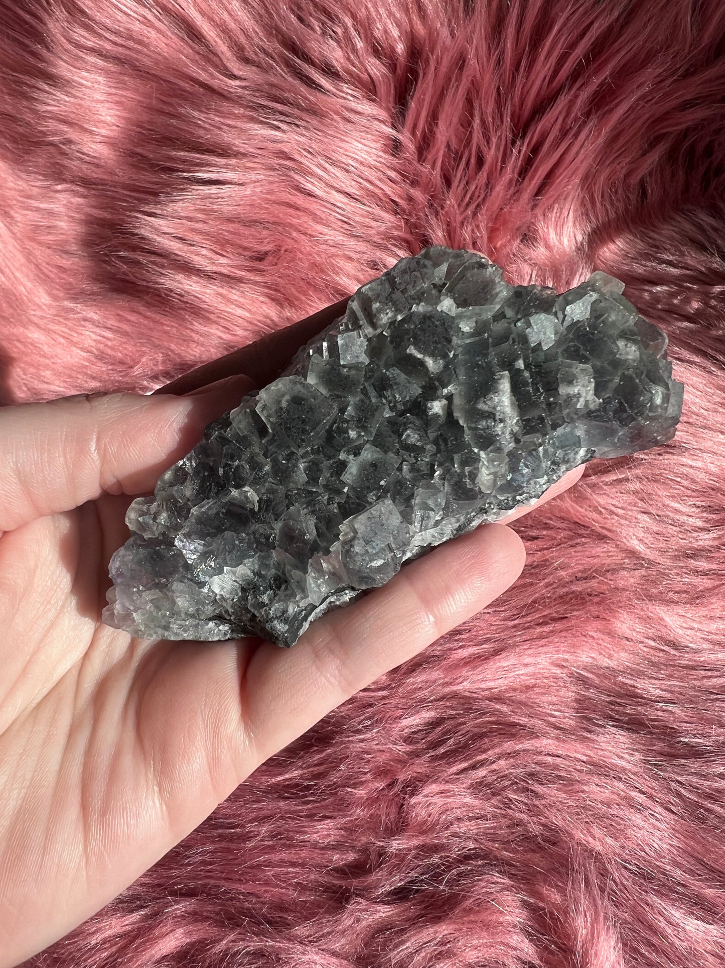 Stunning Black Fluorite Specimen A