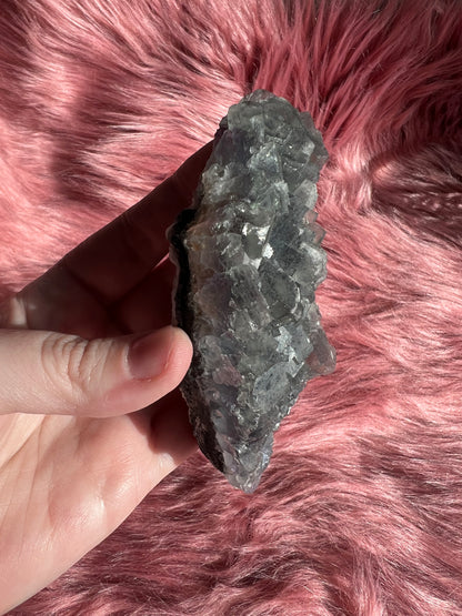 Stunning Black Fluorite Specimen A