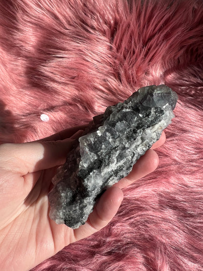 Stunning Black Fluorite Specimen A