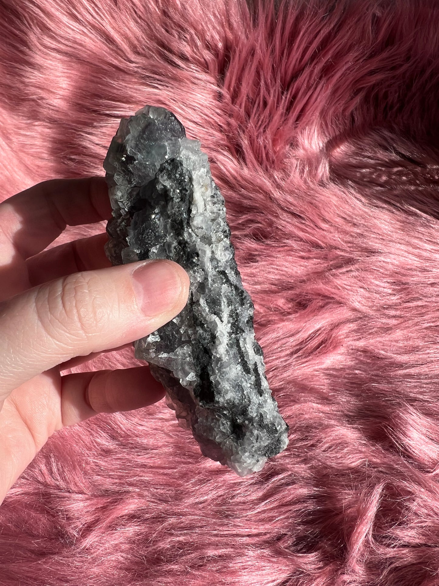 Stunning Black Fluorite Specimen A