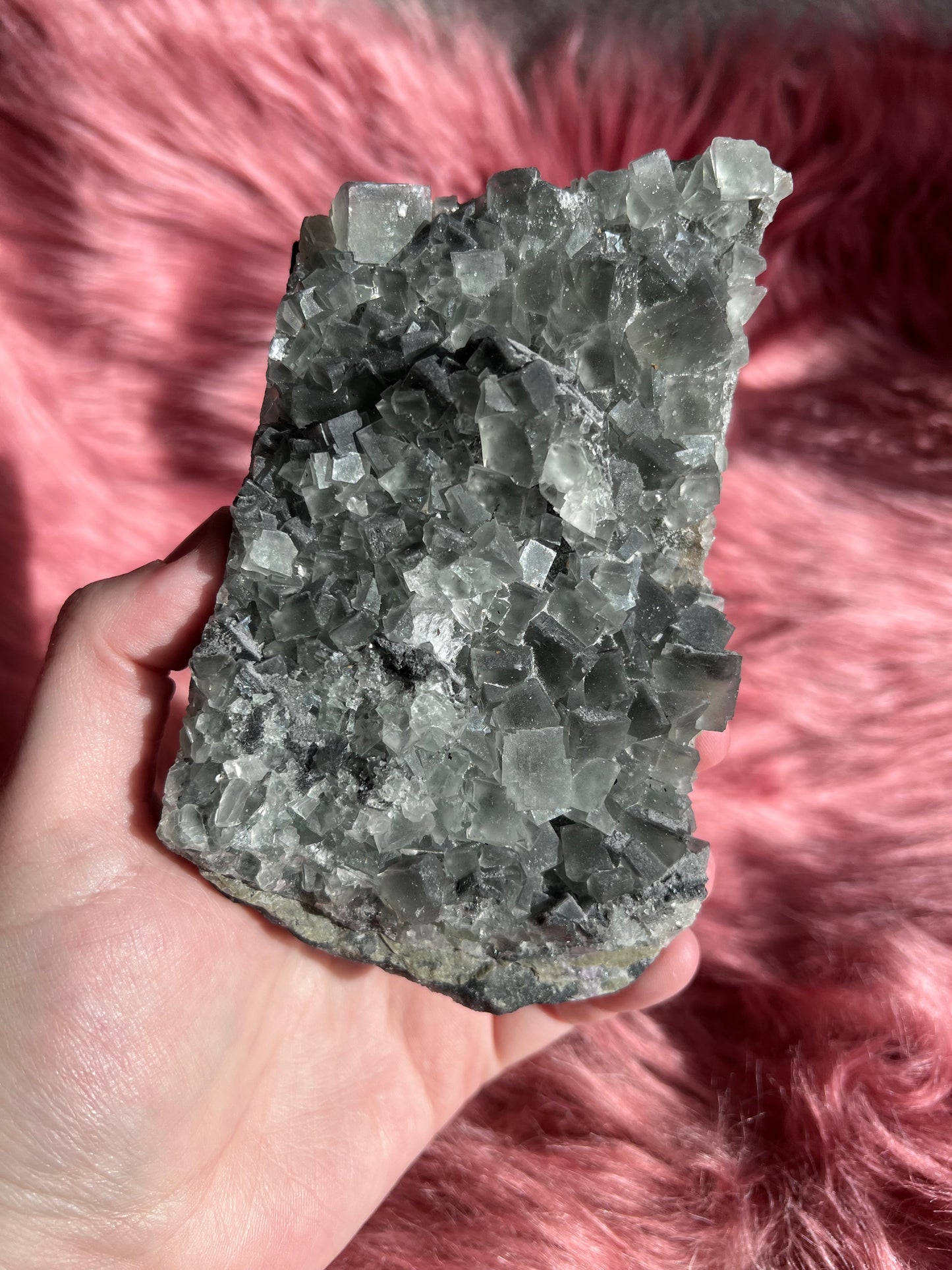 Stunning Black Fluorite Specimen