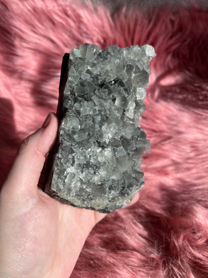 Stunning Black Fluorite Specimen