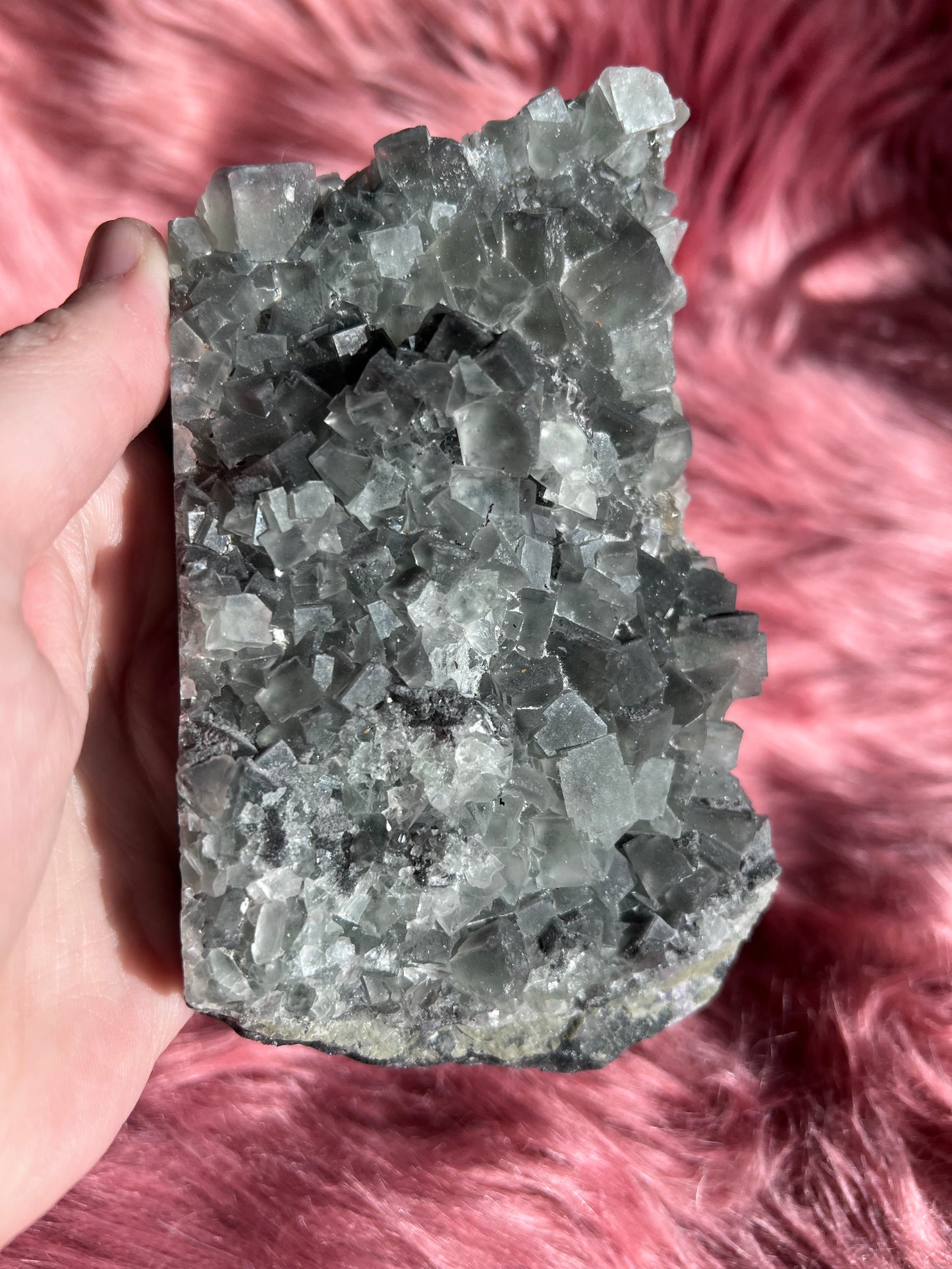 Stunning Black Fluorite Specimen