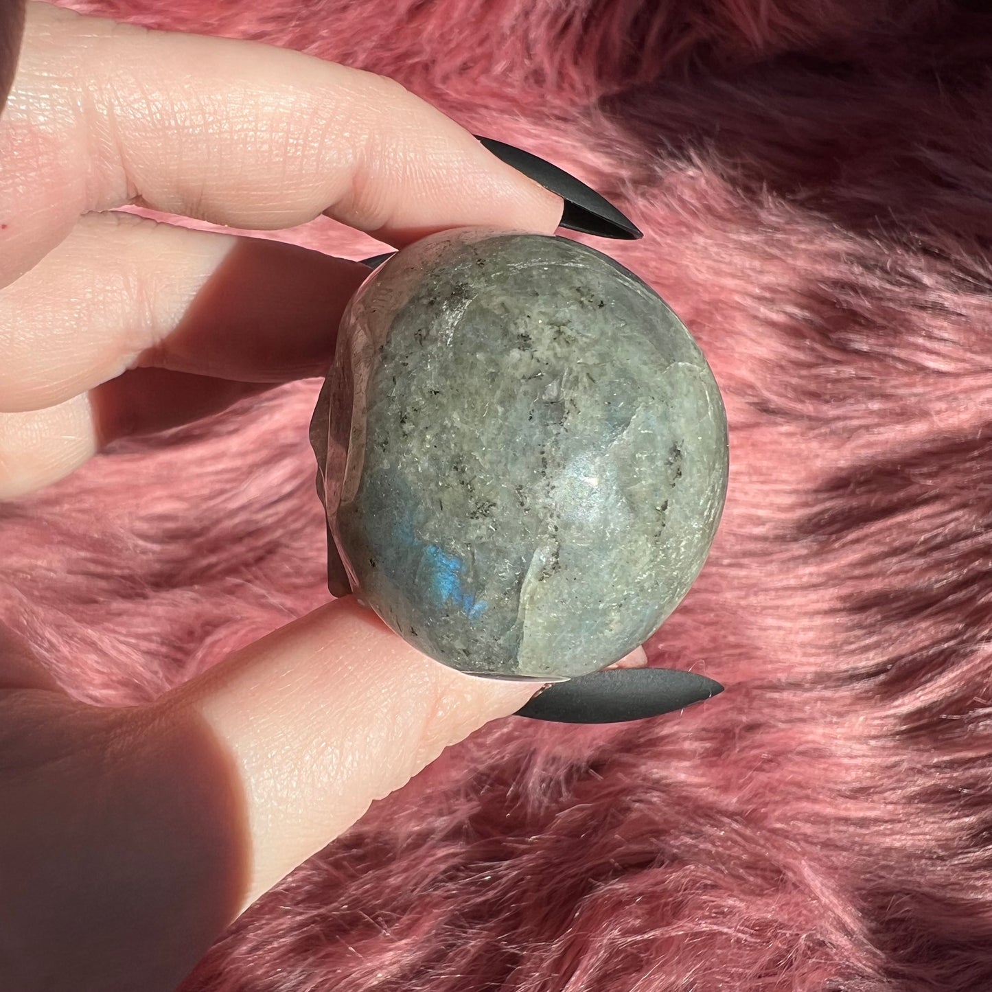 Stunning High Quality Small Labradorite Skull