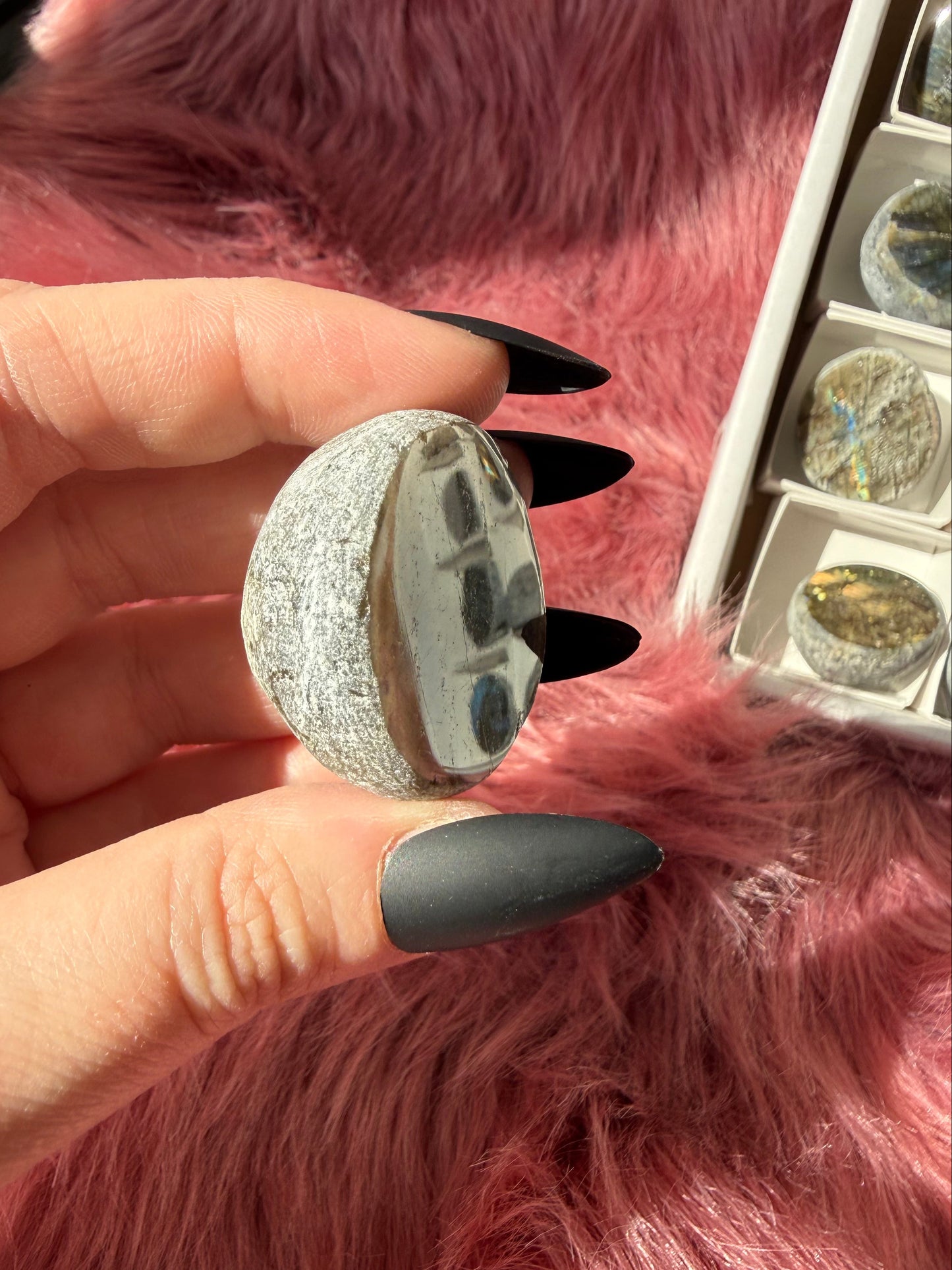 Stunning Flashy Labradorite Seer Stones - Intuitively Selected